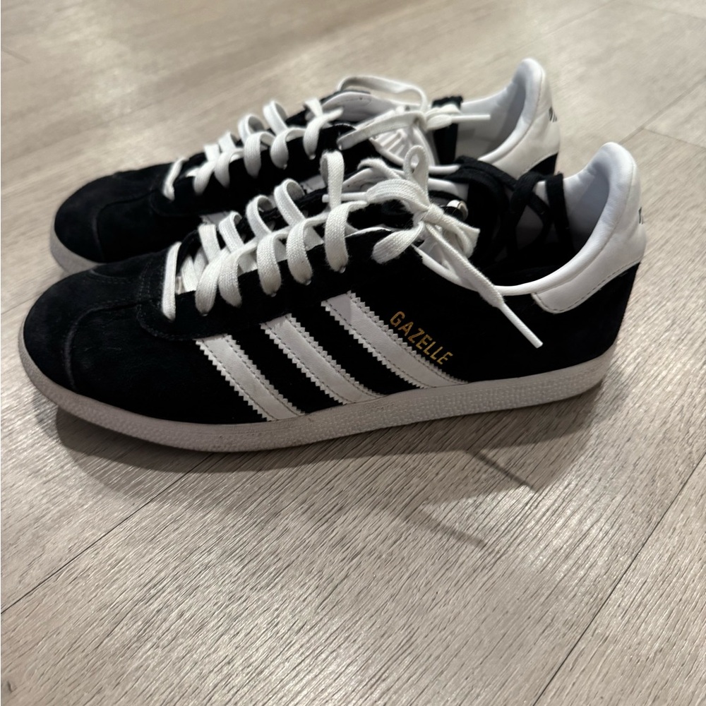 Adidas Gazelle Black Suede Sneakers
